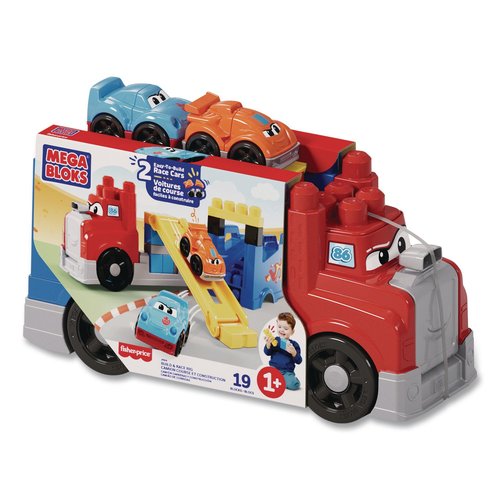 Mattel, Inc MEGA BLOKS Build and Race Rig - MTTJFR29 - Shoplet.com