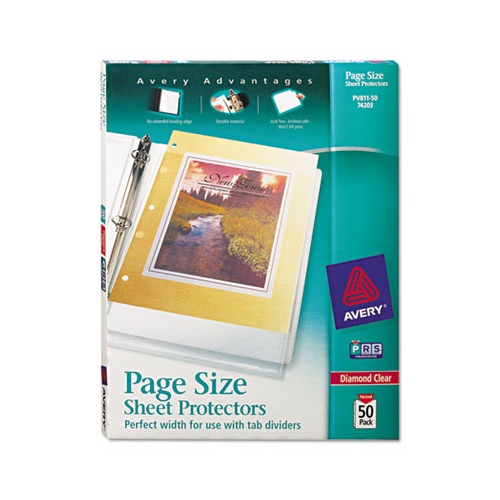 Avery Clear Photo Album Pages for 3 Ring Binders, 10 Sleeves Holds