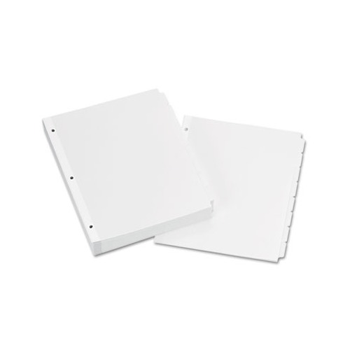 Avery Write and Erase PlainTab Paper Dividers AVE11507