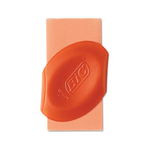 BIC Eraser with Grip BICERSGP41AST 4-Pack Assorted Colors 