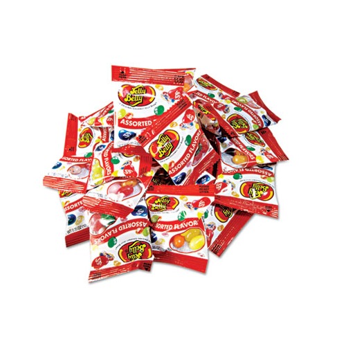 Jelly Beans, Assorted Flavors, 300/Carton