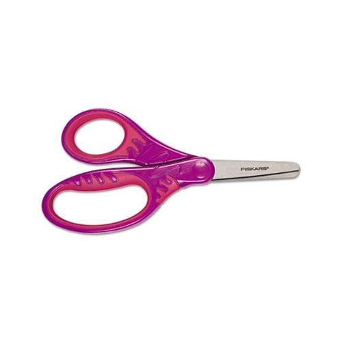 Kids/Student Softgrip Scissors, Rounded Tip, 5 Long, 1.75 Cut Length, Randomly Assorted Straight Handles Kids/Student Softgrip Scissors, Rounded Tip, 5 Long, 1.75 Cut Length, Randomly Assorted Straight Handles