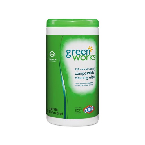 Clorox Green Works Compostable Cleaning Wipes 30380 15830380