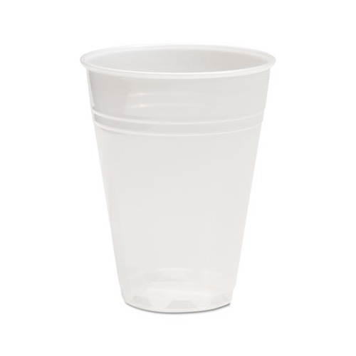 Boardwalk Translucent Plastic Cold Cups, 12 oz, Polypropylene, 50/Pack