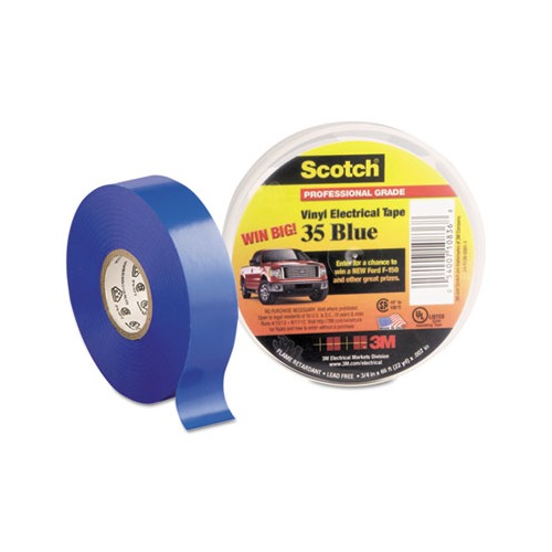 Scotch 35 Vinyl Electrical Tape for Color Coding