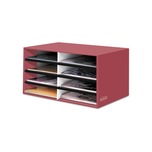 Bankers Box Decorative Eight Compartment Literature Sorter FEL6140301