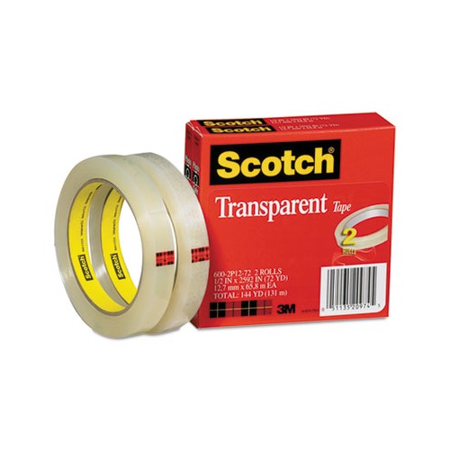 3M Scotch 600-B Premium Transparent Tape