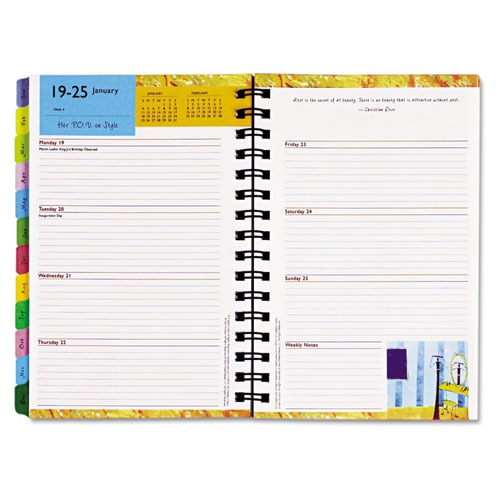 Franklincovey Her Point of View Wirebound Weekly Planner Refill