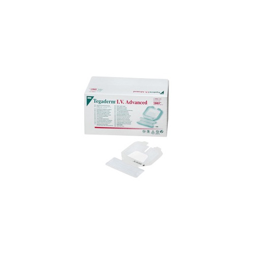 3m Tegaderm I.V. Transparent Adhesive Advance Securement Dressing 2-1/2" x  2-3/4" - 881683 - Shoplet.com
