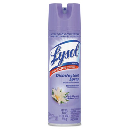 Lysol Brand Disinfectant Spray Early Morning Breeze Scent Liquid 19 Oz Aerosol Can 6702