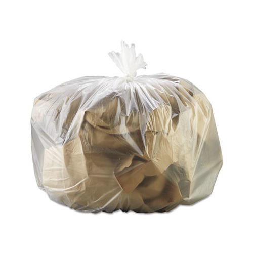 Genuine Joe Economy High-Density Can Liners - 33 gal Capacity - Medium Size