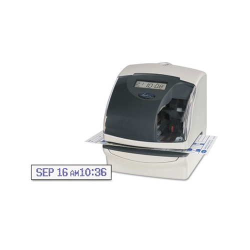 Lathem 5000E Plus Electronic Time Recorder/Document Stamp/Numbering