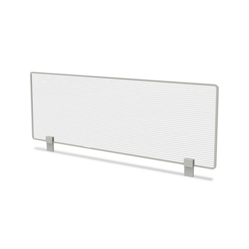 Trento Line Dividing Panel, Polycarbonate, 47.13w x 1.75d x 15.5h, Translucent Trento Line Dividing Panel, Polycarbonate, 47.13w x 1.75d x 15.5h, Translucent