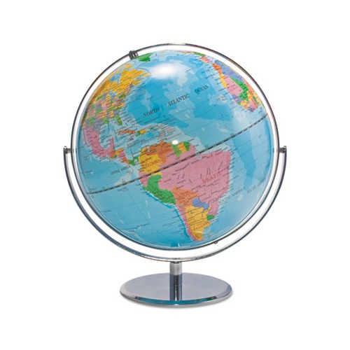 Advantus Physical and Political 12-Inch Globe - AVT33801 - Shoplet.com