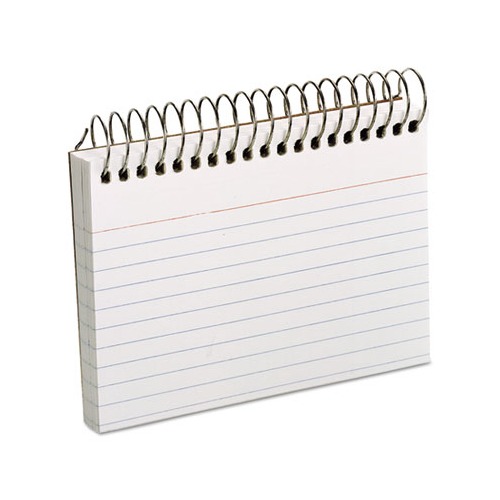 Oxford Spiral Index Cards - OXF40282 - Shoplet.com