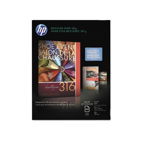 HP Inkjet Brochure Paper - HEWCH016A - Shoplet.com