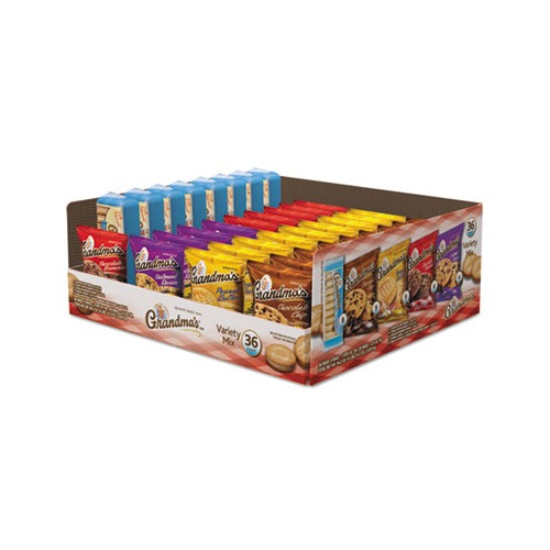 クッキー Grandma's Cookies Variety Tray 36 Count - LAY14867 - Shoplet.com