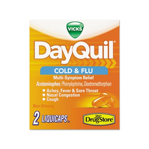 DayQuil Severe Cold Flu Caplets - LIL97047 - Shoplet.com