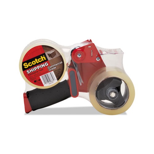 Scotch-brite Packaging Tape Dispenser with 2 Rolls of Tape - MMM37502ST 