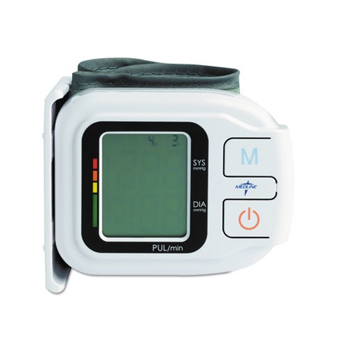 Medline Automatic Digital Wrist Blood Pressure Monitor MIIMDS3003