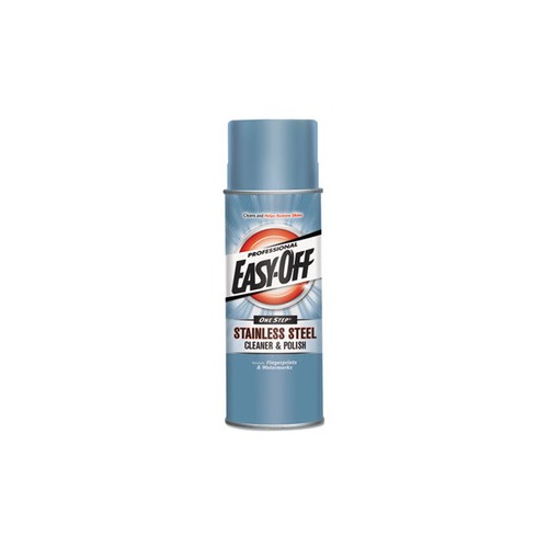 Professional Easyoff Stainless Steel Cleaner Polish, Liquid, 17 Oz. Aerosol Can REC76461