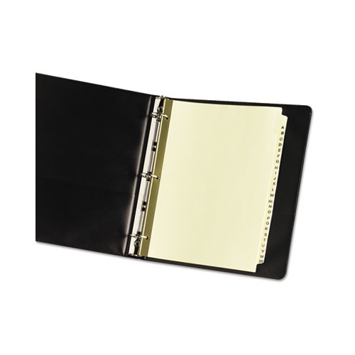 Avery 11306 Preprinted Laminated Tab Dividers w/Gold Reinforced Binding Edge 25-Tab Letter 