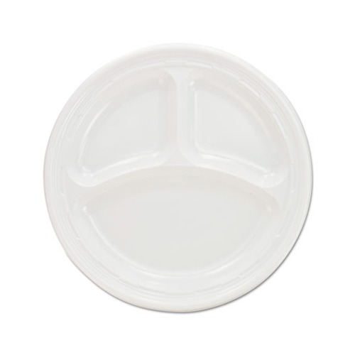 Boardwalk White Plastic Dinnerware Plate Case