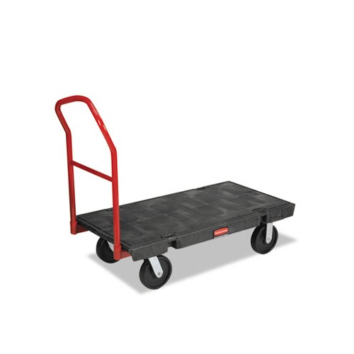 Platform Truck, 2,000 lb Capacity, 24 x 48 x 7, Black Platform Truck, 2,000 lb Capacity, 24 x 48 x 7, Black