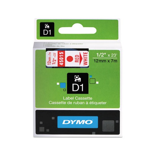 D1 High-Performance Polyester Removable Label Tape, 0.5