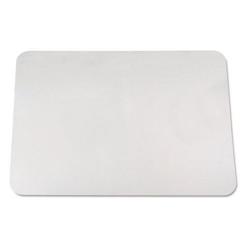 Artistic KrystalView Desk Pad with Antimicrobial Protection