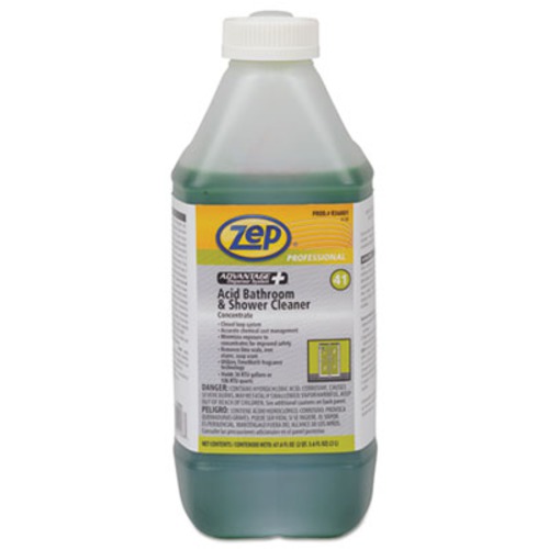 Zep Advantage Concentrated Bathroom Shower Cleaner, Acidbased, 2l