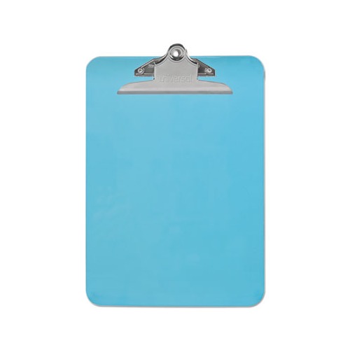 Universal Plastic Clipboard w/High Capacity Clip UNV40307