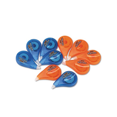 BIC Wite-Out EZ Correct Correction Tape Value Pack - BICWOTAP10