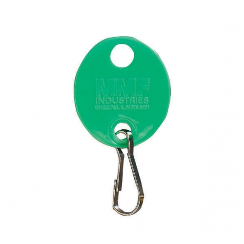 Avery(R) Metal Rim Key Tags, 1-1/4 Diameter Tag, Metal Split Ring