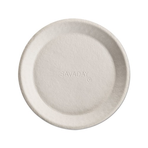 Chinet Paper Dinnerware, Plate, 10 1/2 Dia, White, 500/Carton