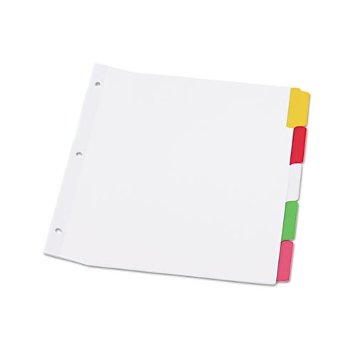 Universal Deluxe WriteOn/Erasable Tab Index UNV20816