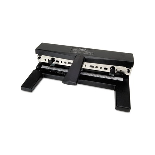 ad  - Swingline Heavy-duty 2-hole Punch - 2 Punch Head[s] - 100 Sheet  Capacity