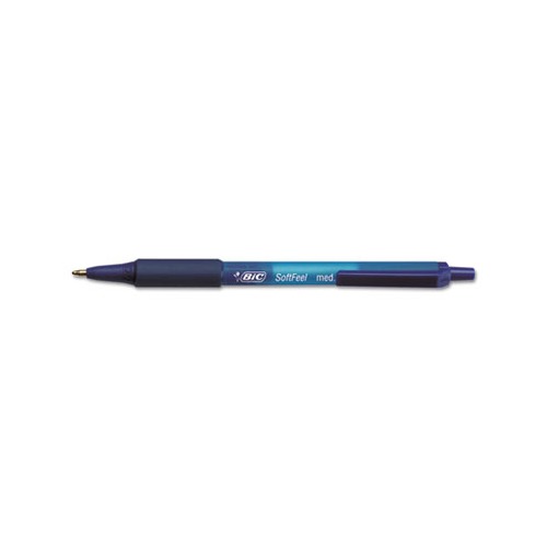 BIC® Soft Feel Ballpoint Retractable Pen BICSCSM361BK