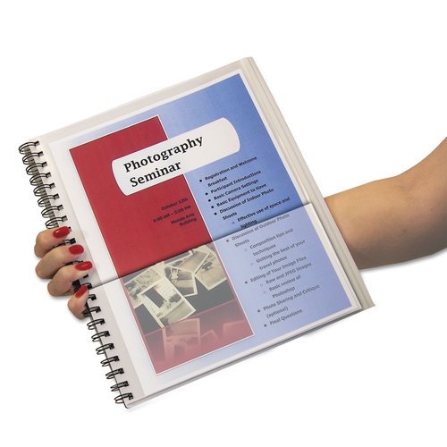 C-line Eight-Pocket Portfolio with Security Flap - CLI32881