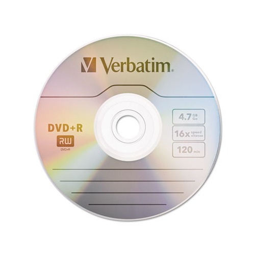 Verbatim DVDR Recordable Disc - VER95098 - Shoplet.com