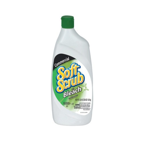 Dial Soft Scrub Liquid Cleansers w/Bleach Disinfectant DIA01602 234