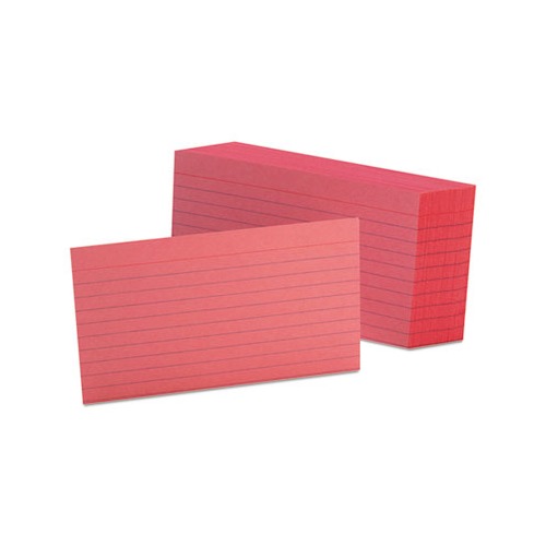 Oxford Ruled Index Cards - OXF7321CHE 