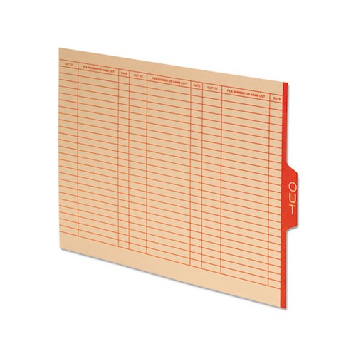 Pendaflex Out Guides with Center Tab PFX5251