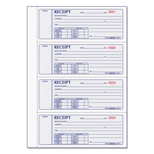 Rediform Money Receipt Book - RED8L818 - Shoplet.com