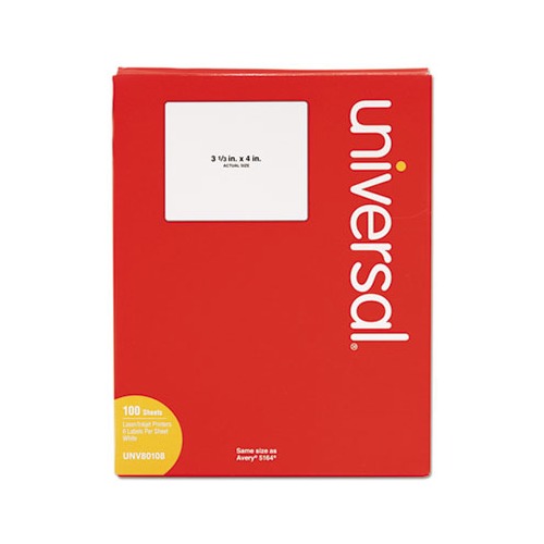 Universal White Labels UNV80108