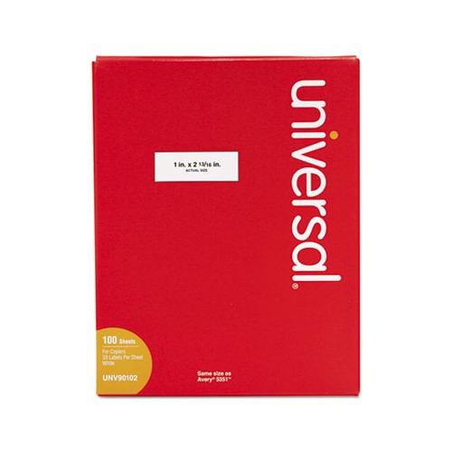 Universal Copier Mailing Labels UNV90102