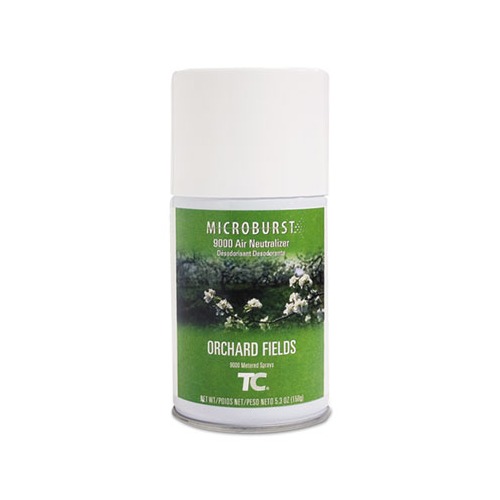 Tc Microburst 9000 Air Freshener Refill, Orchard Fields, 5.3 Oz Aerosol Spray, 4/carton Tc Microburst 9000 Air Freshener Refill, Orchard Fields, 5.3 Oz Aerosol Spray, 4/carton