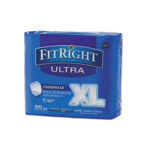 Medline FitRight Ultra Protective Underwear