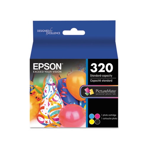 Epson T320P 320 Ink/Paper Combo - EPST320P - Shoplet.com
