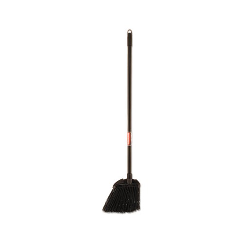 Rubbermaid Commercial Lobby Pro Poly Bristle Broom, Black